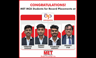 MCA Students bag Record Placements at Asian Paints